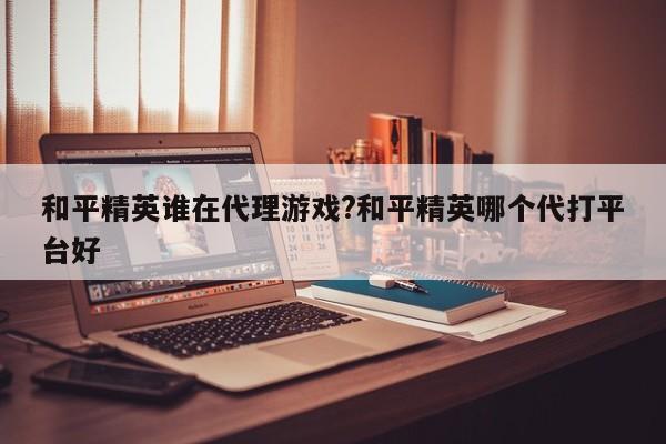 和平精英谁在代理游戏?和平精英哪个代打平台好