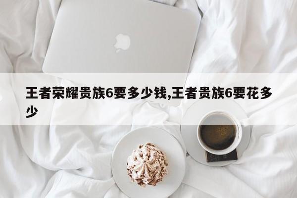 王者荣耀贵族6要多少钱,王者贵族6要花多少