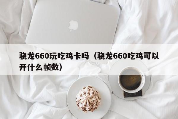 骁龙660玩吃鸡卡吗（骁龙660吃鸡可以开什么帧数）