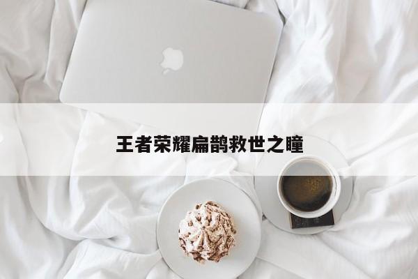 王者荣耀扁鹊救世之瞳
